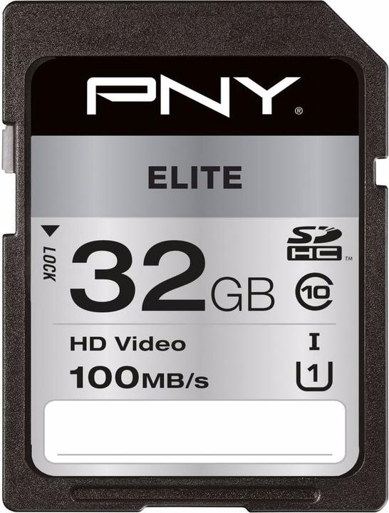 Produktbild PNY Elite (32 GB, SDHC, U1, UHS-I)