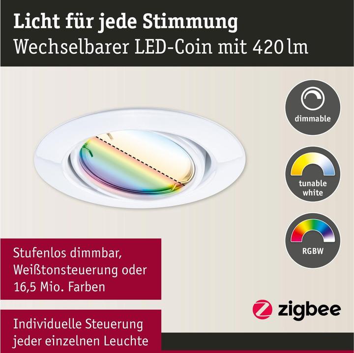 Produktbild Paulmann Coin (420 lm)