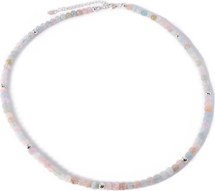 Balibay Ella (Edelstein, 925 Sterling Silber, Morganit, Achat)