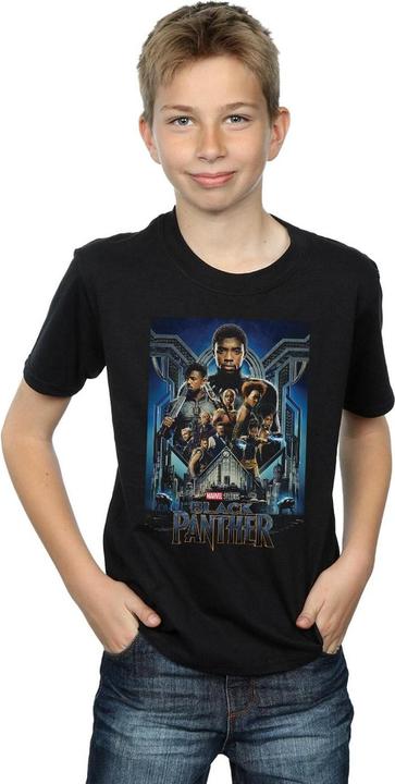 Immagine prodotto Marvel Black Panther Poster Maglietta Ragazzi (140, 146)