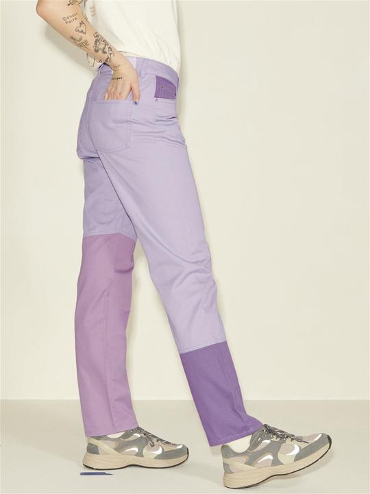 Actual product image JJXX JXRylee Colorblock Straight Fit Jeans (32)