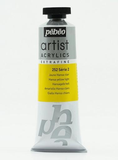 Productafbeelding Pebeo Artist Acrylics Extra Fijne Acrylverf (Hansagelb Helder, 37 ml)