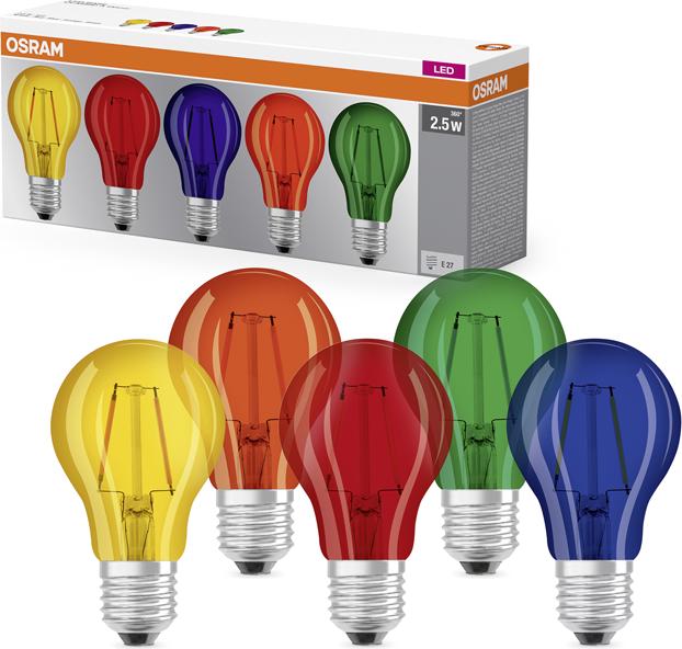 Osram Star A DécorColor (E27, 2 W, 235 lm, 1 x, G)