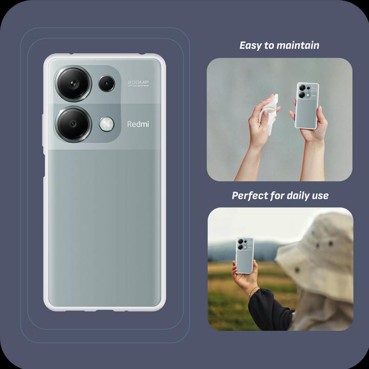 Actual product image Cazy Soft TPU protective cover (Xiaomi Redmi Note 13 Pro 4G)