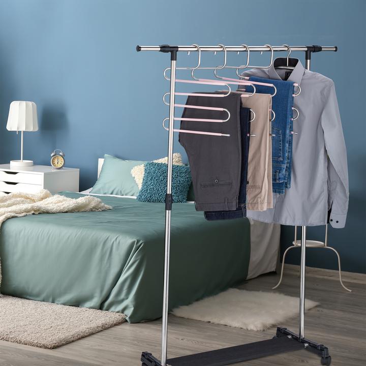 Image du produit Relaxdays 4x cintres pour pantalons multiples (4 x)