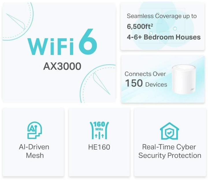 Immagine prodotto TP-Link Deco X50 (confezione da 3)