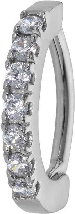 Bijouteria Bauchpiercing (Chirurgenstahl 316L, Kristall)