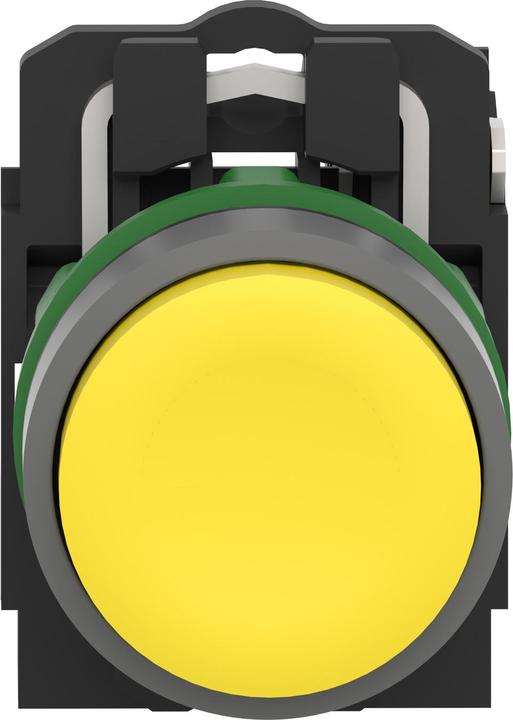 Actual product image Schneider Electric Pushbutton, compl., momentary, yellow, with XB5AP51C0