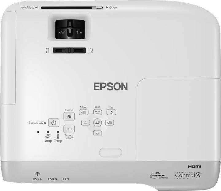 Image du produit Epson Projecteur LCD EB-108, LAN (XGA, 3700 lm, 1.48 - 1.77:1)