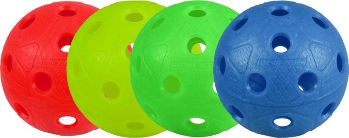 Produktbild Unihoc 4-Pack IFF-Matchball Dynamic Unihockeyball (One Size)