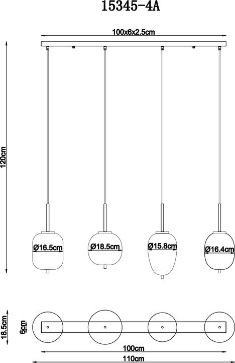 Produktbild Globo Blacky (E14)
