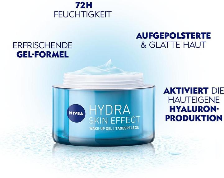 Immagine prodotto NIVEA Hydra Skin Effect Wake Up Gel Trattamento Giorno (50 ml, Gel viso)