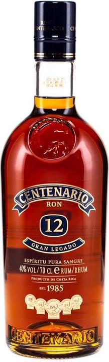 Produktbild Ron Centenario Gran Legado 12 Años Rum mit Etui (1 x 70 cl)