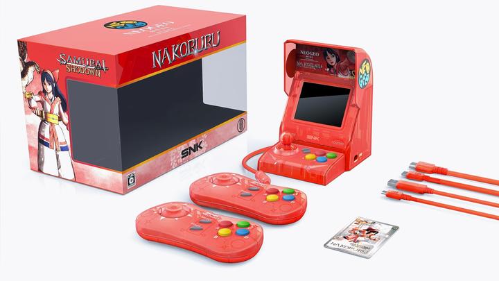 Produktbild SNK Neo Geo Mini - Samurai Shodown Nakoruru Limited Edition (red)