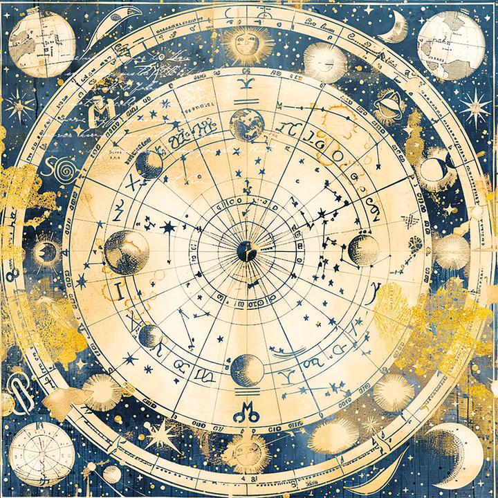 Immagine prodotto Ciao Bella Vellum Paper "Celestial", 15 x 15 cm, 6 Blatt