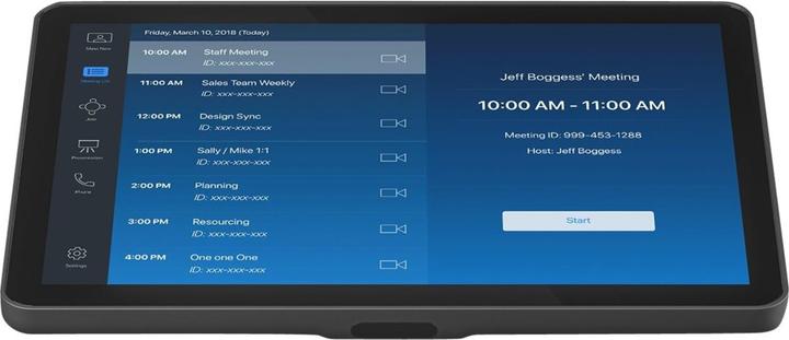 Immagine prodotto Logitech Pacchetto camera media - Rally Bar & Tap IP (UE)