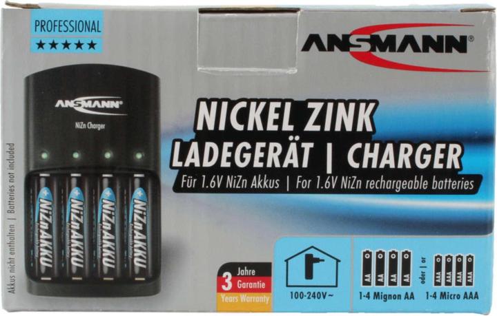 Actual product image Ansmann NiZn-Charger (1 pcs., AA, AAA, Chargers without battery)