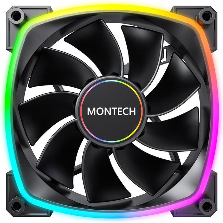 Produktbild Montech RX140 PWM - schwarz (140 mm, 1 x)