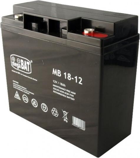 Megabat MB 18-12 UPS Battery Sealed Lead Acid (VRLA) 18 Ah