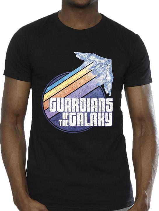 Produktbild Guardians of the Galaxy Badge Rocket TShirt (4XL)