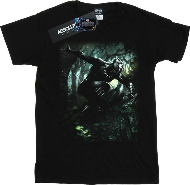 Black Panther Jungle Run TShirt (S)
