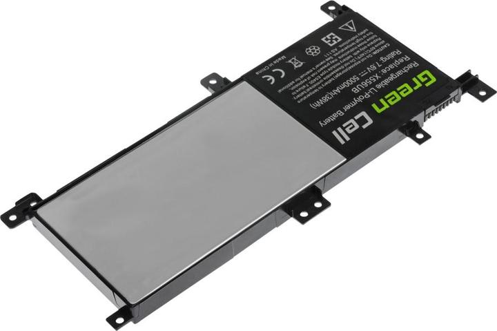 Produktbild GreenCell Laptop Battery for Asus X556U - 7.6V - 4100mAh (4 Zellen, 4100 mAh)