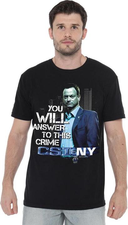 Immagine prodotto Csi: NY You Will Answer Maglietta Uomo (XL)
