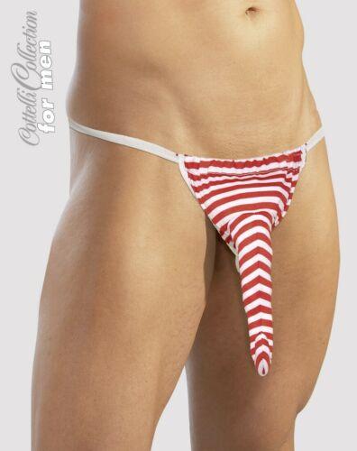 Actual product image Softline Candy Cane Gag String (S, M, L)