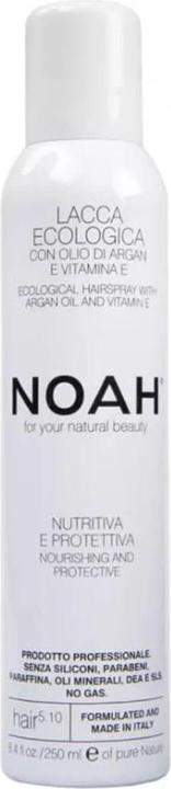 Noah NOAH For Your Natural Beauty Ecologic Hairspray Hair 5.10ekologiczny lakier do włosów Vitamina E 250 (250 ml)