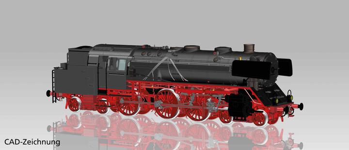 Actual product image Piko Steam locomotive BR 62 DB III + DSS PluX22 (Track H0)