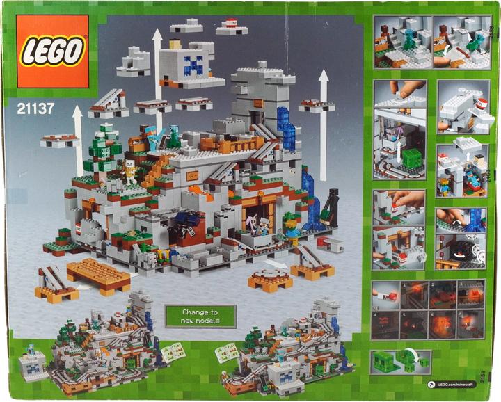 Produktbild LEGO The Mountain Cave (21137, LEGO Minecraft)