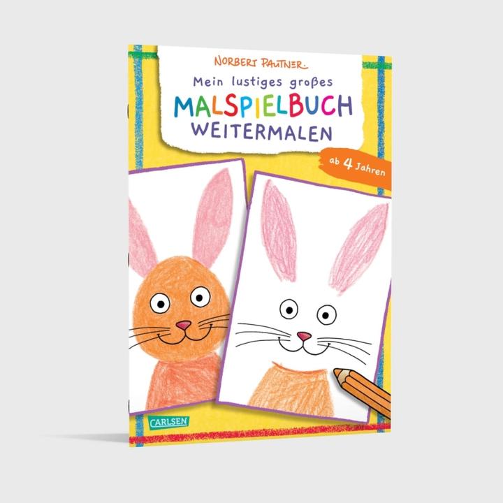 Produktbild Mein lustiges grosses Malspielbuch: Weitermalen (ab 4 Jahren)