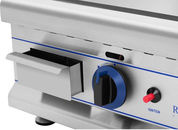 Produktbild Royal Catering Grill Gasgrill Gasbräter Griddleplatte Grillplatte Griddle Bratplatte Bräter Gas (3 kW)