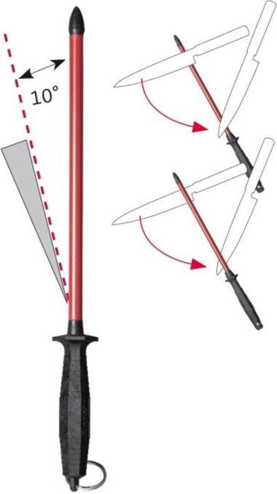 Actual product image Westmark Sintered ruby sharpening rod, 28cm