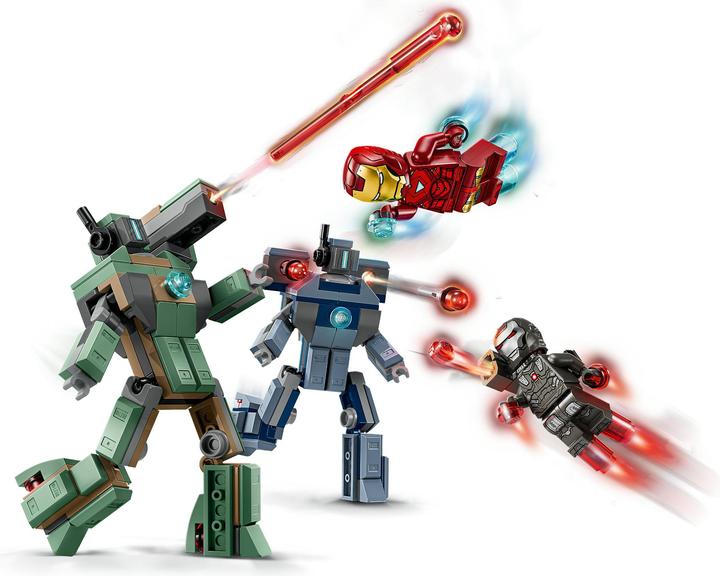 Produktbild LEGO Iron Man & War Machine vs. Hammer-Drohnen (76320, LEGO Marvel)