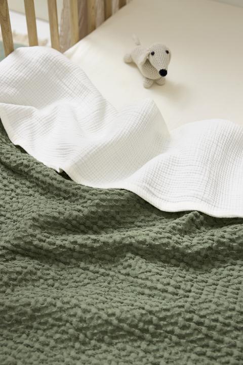 Actual product image Meyco bettlaken wiege musselin (75 x 100 cm)