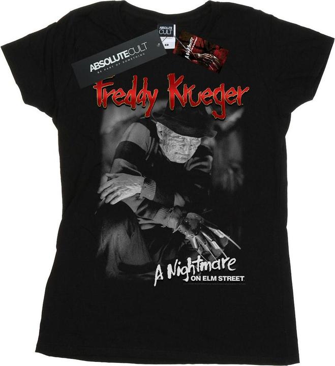 Absolute Cult Freddy Black And White Photo TShirt (L)