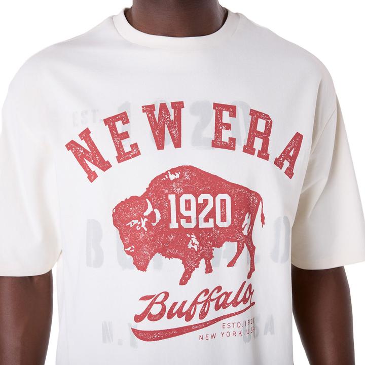 Actual product image New Era Oversized Shirt - BRAND VINTAGE off white - XXL (XXL)