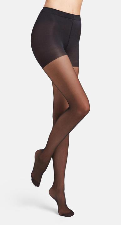Actual product image Wolford Individual 10 Control Top shaping tights, colour 7005 black, size 38-40 (10 DEN, 38 - 40)