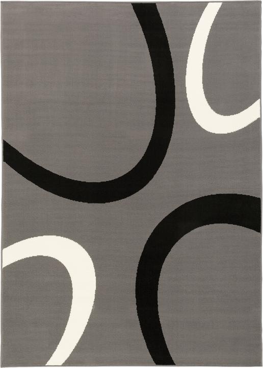 Actual product image Pergamon Carpet Modern Trendline Gray Circles (120 x 170 cm)