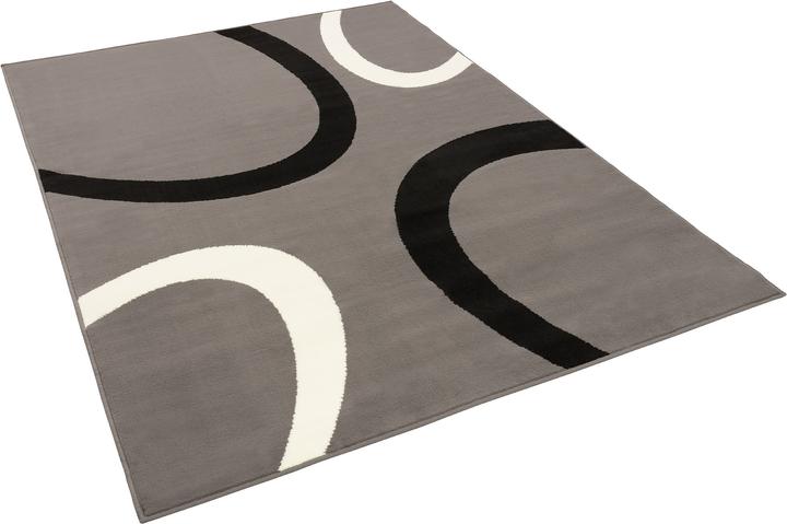 Actual product image Pergamon Carpet Modern Trendline Gray Circles (120 x 170 cm)