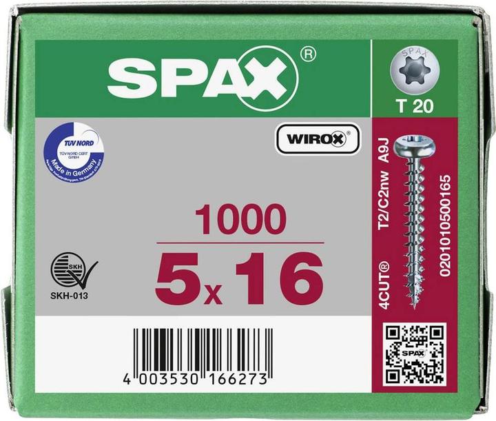 Produktbild Spax Spanplattenschrauben (1000 Schrauben pro Stück)