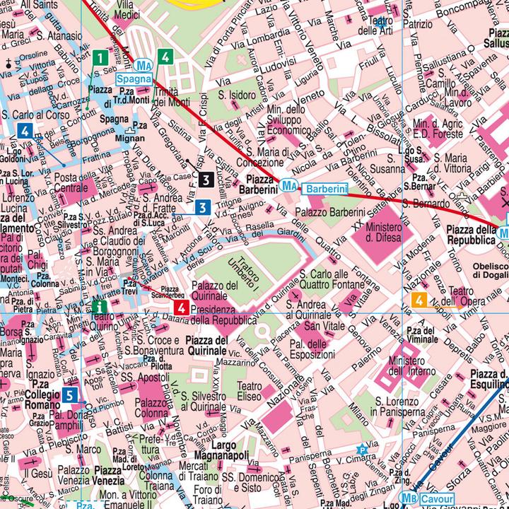 Produktbild Rom, Stadtplan 1:10.000, freytag & berndt