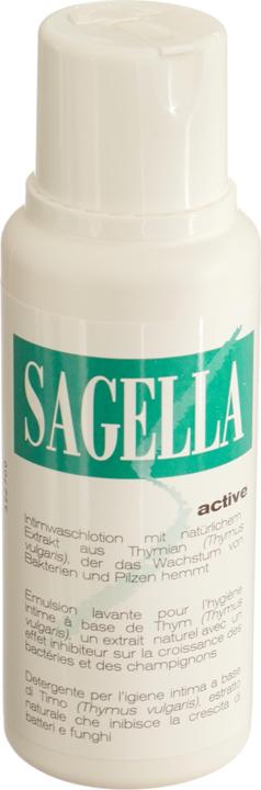 Actual product image Sagella active Intimate Wash Lotion (250 ml, Intimate washing lotion)