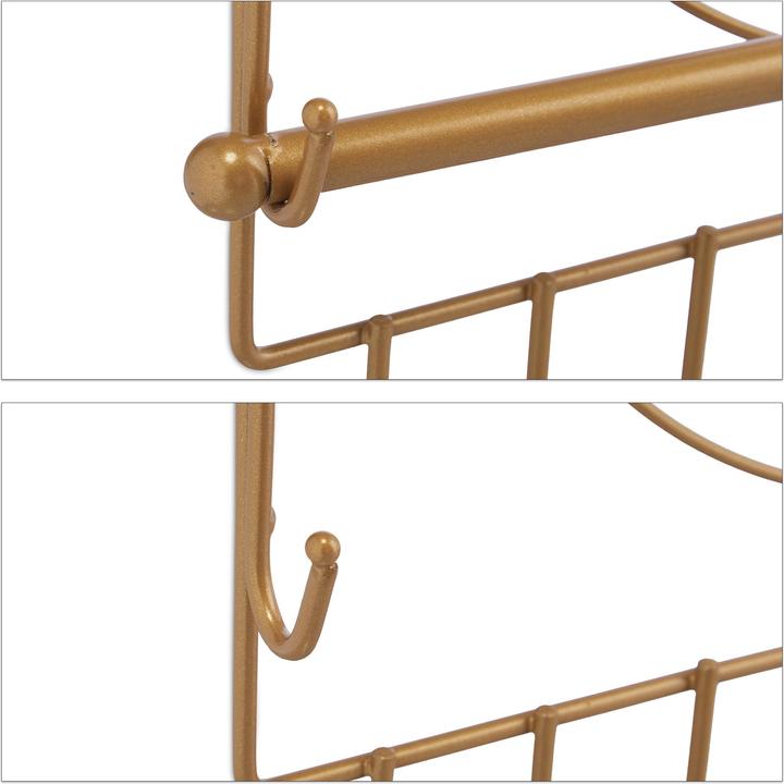 Produktbild Relaxdays Schmuckhalter Wand