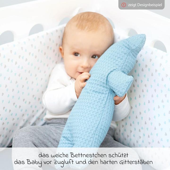 Productafbeelding Julius Zöllner Bed Nest Mousseline 180 x 35 cm