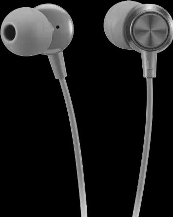 Actual product image Lenovo Słuchawki douszne z mikrofonem 300 GXD1J77353 USB-C szare (Cable)