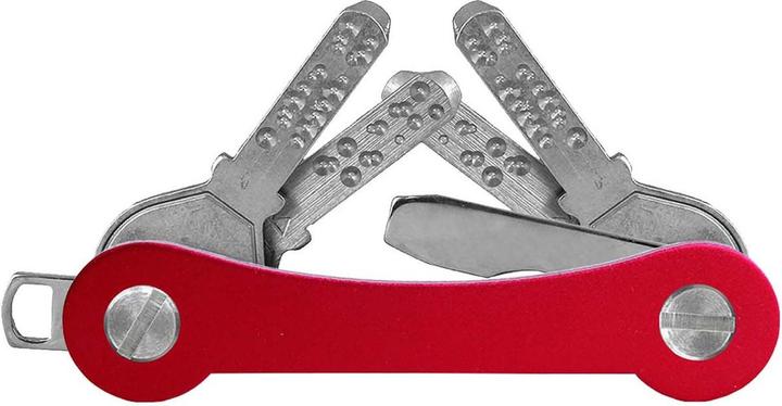 Image du produit Keycabins Organisateur de clés KCAS1.7 aluminium S1 red