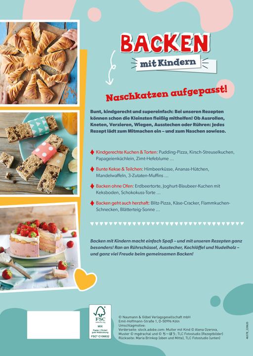 Produktbild Backen mit Kindern (Deutsch, 2024)