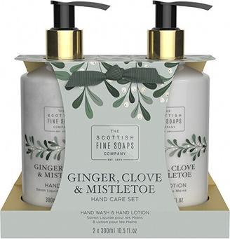 Scottish Fine Soaps Ginger. Clove & Mistletoe Hand Care Gift Set (Manicure set)
